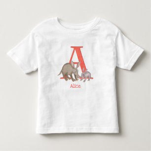 L'animal ABC A est pour le T-shirt arrovark