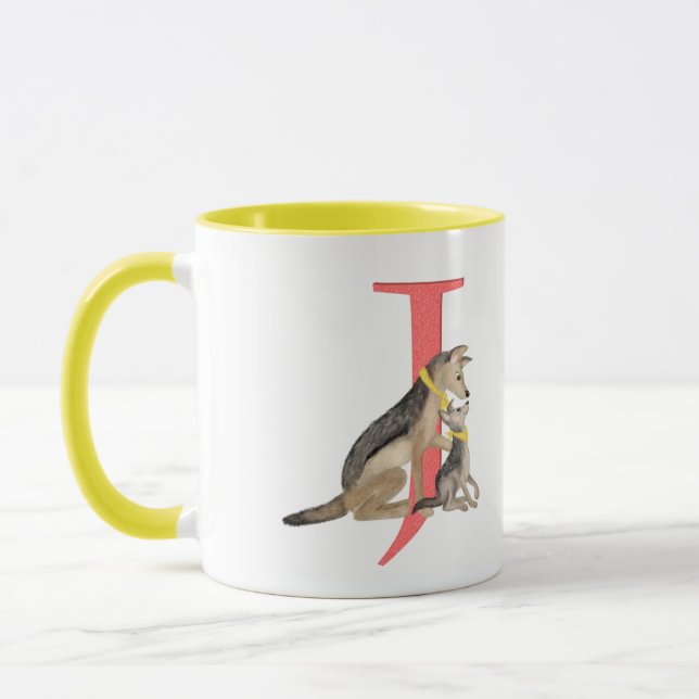 L'animal ABC J est pour la tasse de chacal (Gauche)