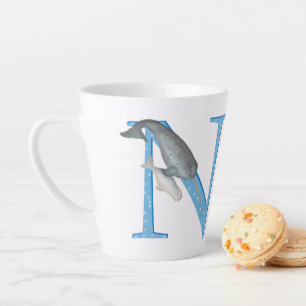 L'animal ABC N est pour le narval latte mug