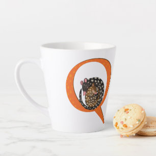 L'animal ABC Q est destiné à la tasse de latte de 