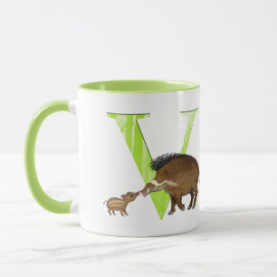 L'animal ABC V est destiné à la tasse de cochon mé