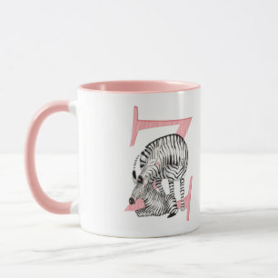 L'animal ABC Z est pour zebra mug