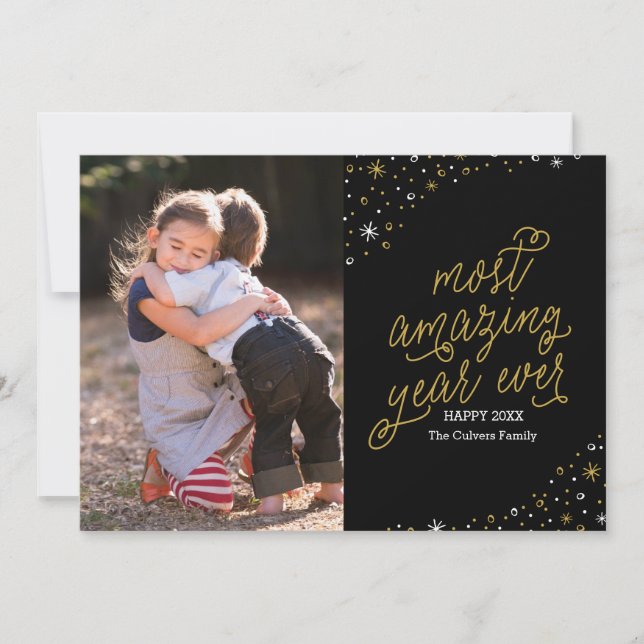 L'année la plus Extraordinaire jamais Carte photo  (Devant)