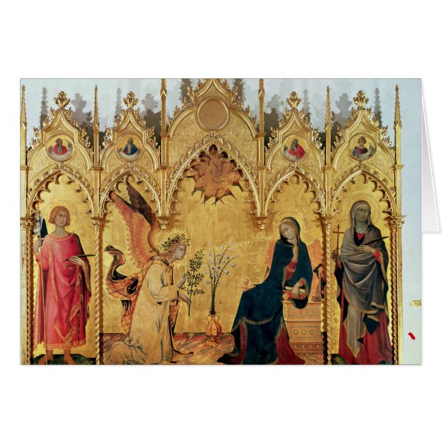 L'annonce avec St Margaret et St (Devant horizontal)
