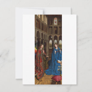 L'Annonciation de Van Eyck Premium Lumière Cathédr