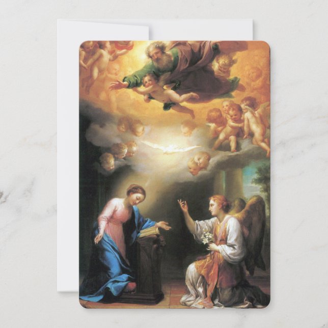 L'Annonciation par Anton Raphael Mengs (Devant)