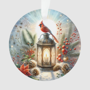Lanterne Cardinal de Noël