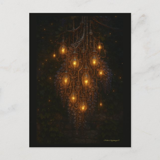 Lanterne Éclatante – Carte postale (Devant)