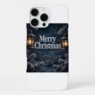 Lanterne Joyeux Noël Coque iPhone 16 Pro Max