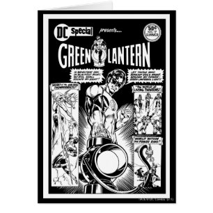 Lanterne verte - Bande dessinée verte, noir et bla