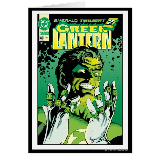 Lanterne verte - Nombreuses Cercles (Devant)