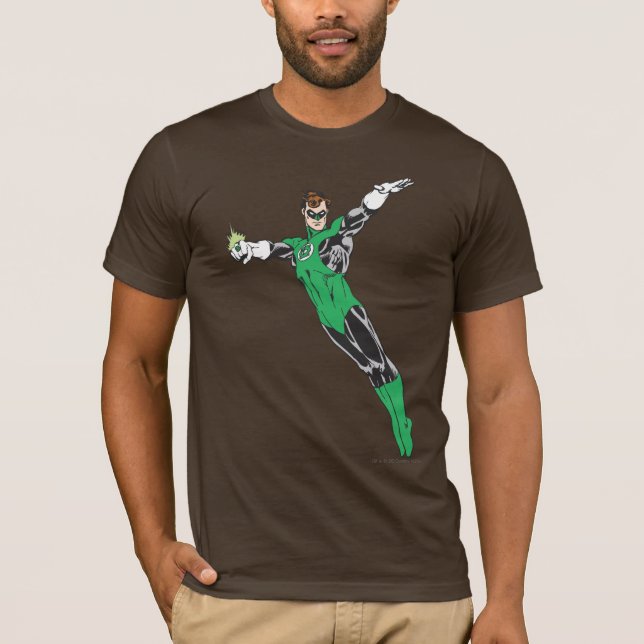 Lanterne verte volée vers le haut (Devant)