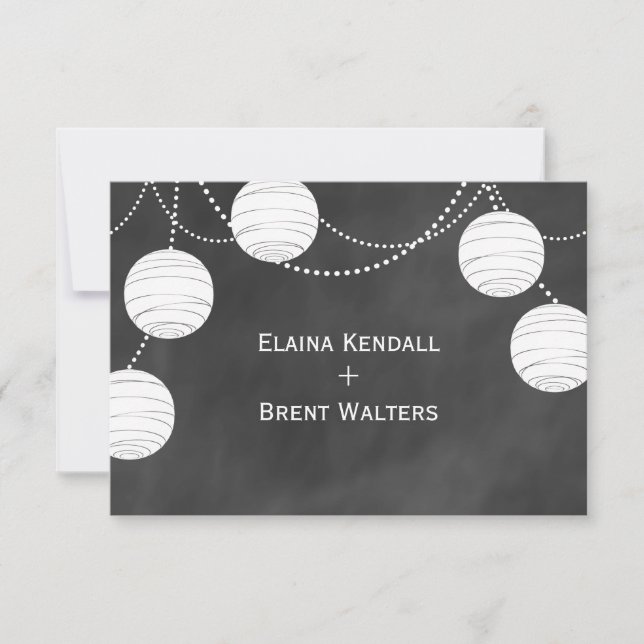 Lanternes du Parti sur la Chalk RSVP (Devant)