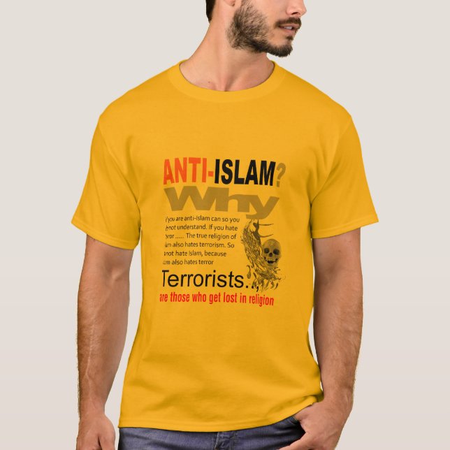 L'anti Islam ? T-shirt (Devant)