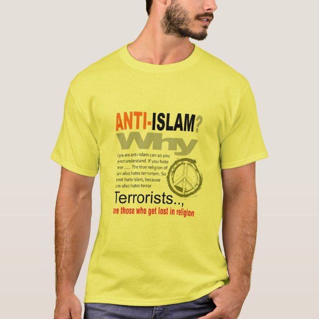 L'anti Islam ? T-shirt (Devant)