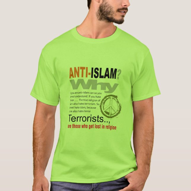 L'anti Islam ? T-shirt (Devant)