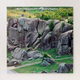 L'antre du diable Gettysburg Pennsylvanie Puzzle à