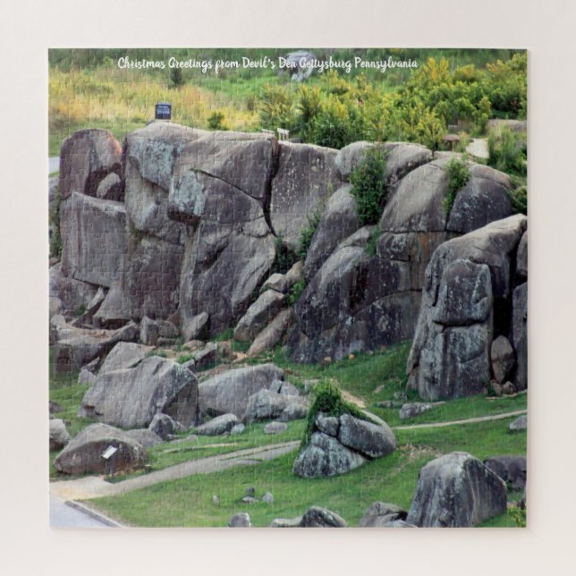 L'antre du diable Gettysburg Pennsylvanie Puzzle à (Vertical)