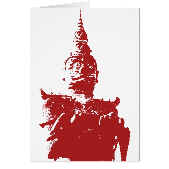 Lao Giant Guardian .. Parc du Bouddha, Vientiane,  (Devant)