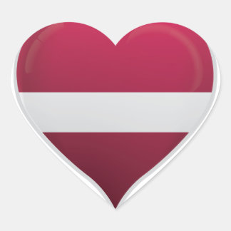 Laos amour drapeau orgueil autocollant coeur