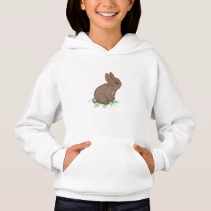 Lapin adorable dans du trèfle