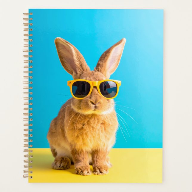 lapin avec lunettes de soleil (Devant)