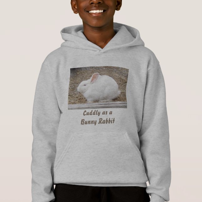 Lapin blanc mou (Devant)