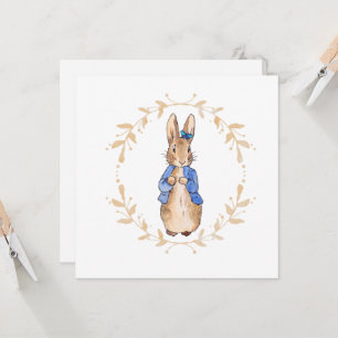 Lapin classique avec un papillon