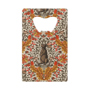 Lapin d'automne sur blanc