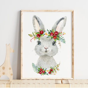 Lapin de bébé Décoration Animaux de la Forêt   Jol