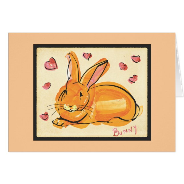 LAPIN DE L'AMOUR (Devant horizontal)