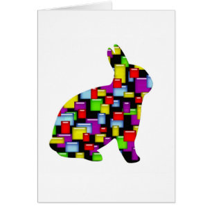 lapin de lapin de mosaïque