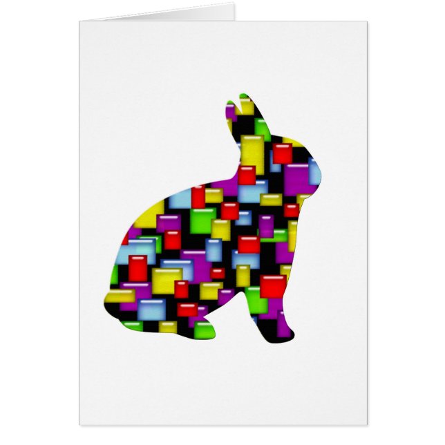 lapin de lapin de mosaïque (Devant)