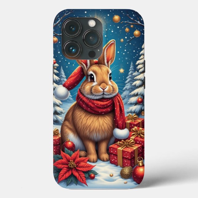Lapin de Noël iPhone / coque ipad (Verso)