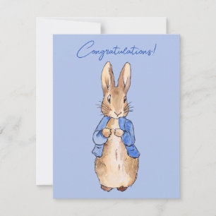 Lapin de Pâques classique Félicitations
