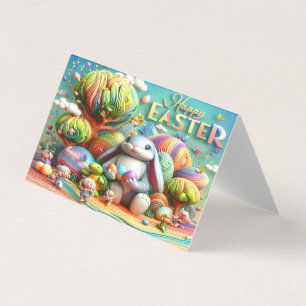 Lapin de pâques de terre magique