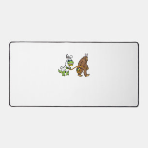 Lapin de Pâques Dino Bigfoot Sasquatch Trex Hommes