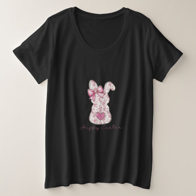 Lapin de Pâques Floral (Design devant)
