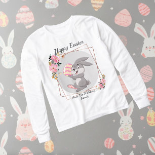 Lapin de Pâques gris Personnalisé 