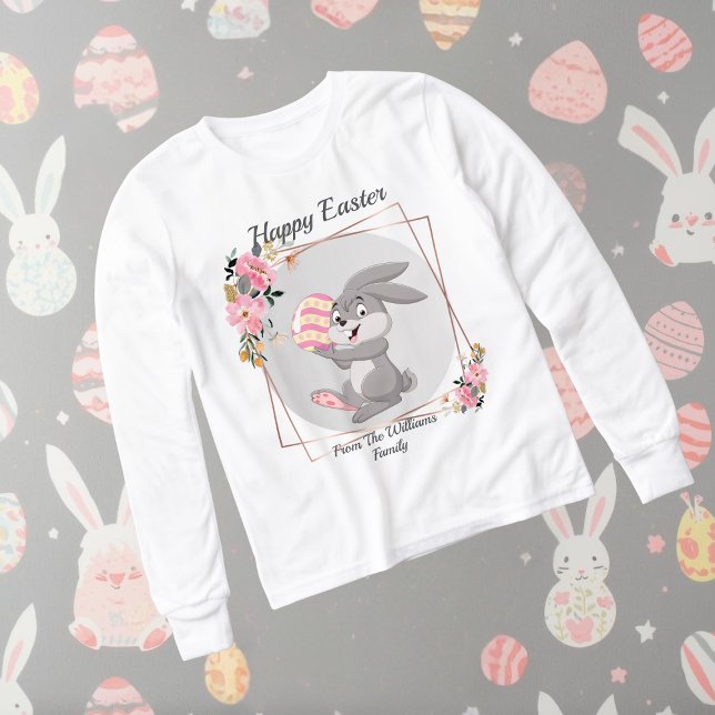 Lapin de Pâques gris Personnalisé  (Créateur téléchargé)