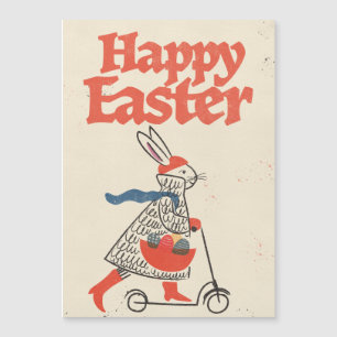 Lapin de Pâques heureux