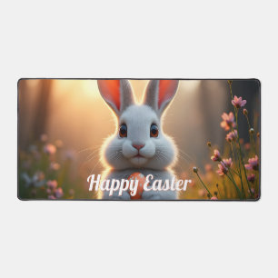 Lapin de Pâques joyeux dans la magie du printemps