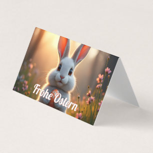 Lapin de Pâques joyeux dans la magie du printemps