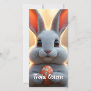 Lapin de Pâques joyeux dans la magie du printemps