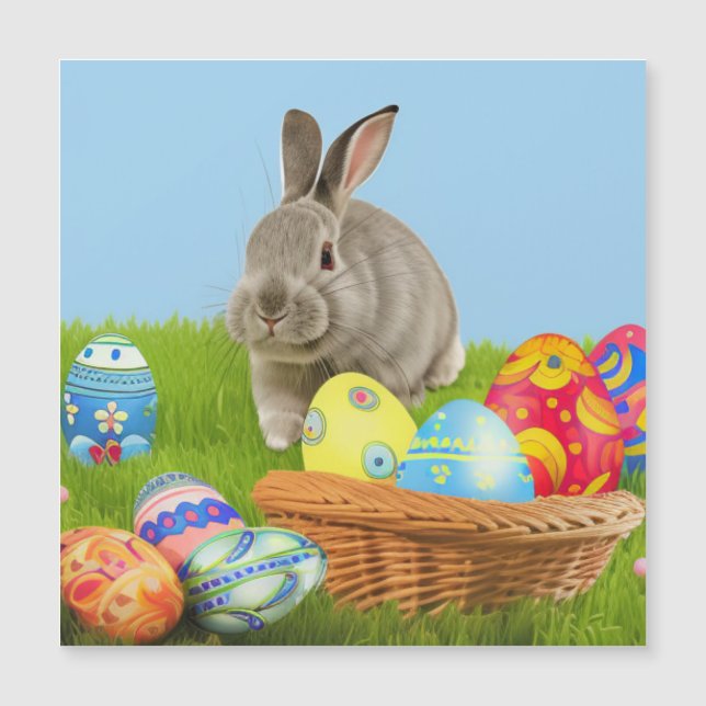 Lapin de Pâques mignon pour une humeur positive   (Devant)