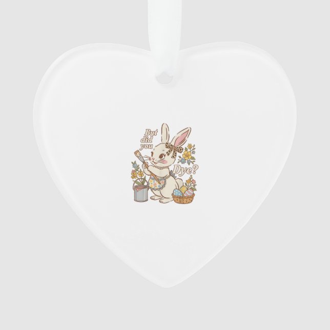 Lapin de Pâques œuf mais as-tu teint drôle Mignon  (devant)