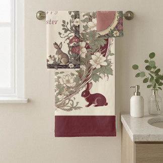 Lapin de Pâques sauteur Art nouveau Bourgogne Mais