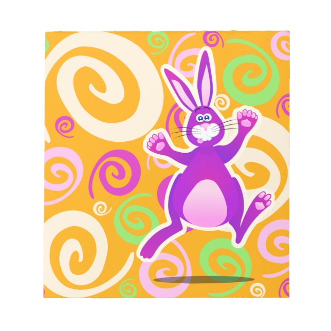 Lapin drôle, bloc-notes (Devant)