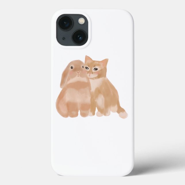lapin et chat ! coque (Verso)