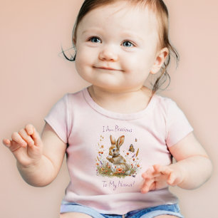 Lapin Fleur Sauvage Personnaliser Nom de Nana Gran
